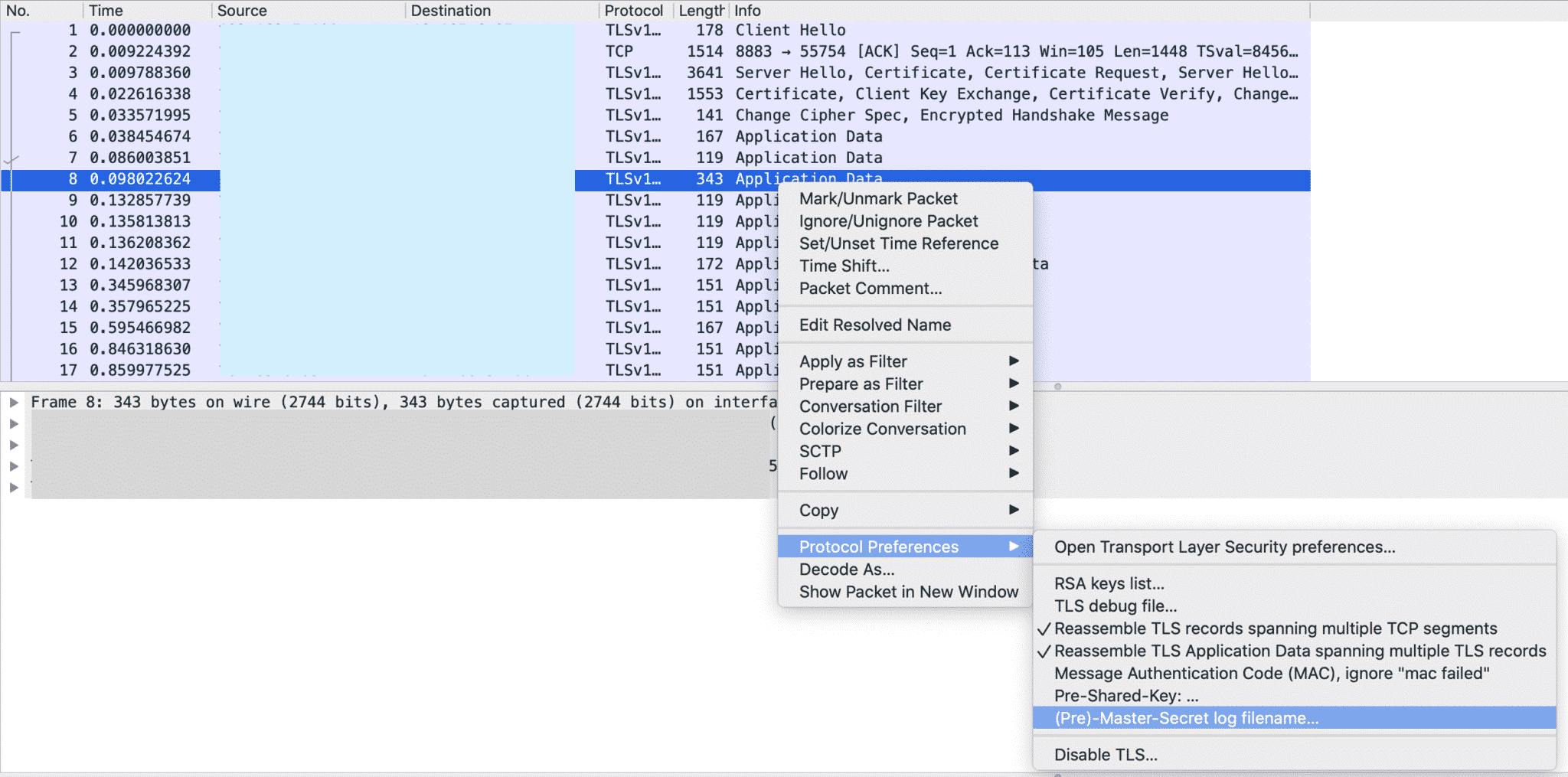 How To Decrypt Nodejs Tls Traffic With Wireshark Tutorial Tech